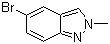 5-Bromo-2-methyl-2H-indazole molecular structure (CAS 465529-56-0)