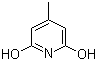 2,6-二羟基-4-甲基吡啶分子结构 (CAS 4664-16-8)