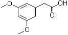 3,5-二甲氧基苯乙酸分子结构 (CAS 4670-10-4)