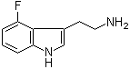 4-Fluorotryptamine molecular structure (CAS 467452-26-2)