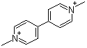 Paraquat molecular structure (CAS 4685-14-7)