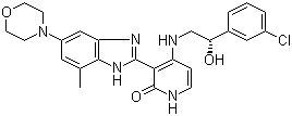BMS-536924 molecular structure (CAS 468740-43-4)
