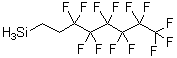 1,1,2,2-Tetrahydroperfluorooctylsilane molecular structure (CAS 469904-32-3)