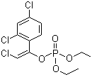 毒虫畏分子结构 (CAS 470-90-6)