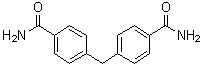 4,4'-Methylenedibenzamide molecular structure (CAS 47004-70-6)