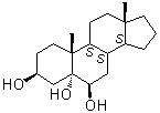 (3beta,5alpha,6beta)-Androstane-3,5,6-triol molecular structure (CAS 4725-51-3)