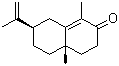 structure of CAS# 473-08-5, alpha-Cyperone;(4aS,7R)-1,4a-Dimethyl-7-prop-1-en-2-yl-3,4,5,6,7,8-hexahydronaphthalen-2-one; (4aS-cis)-4,4a,5,6,7,8-Hexahydro-1,4a-dimethyl-7-(1-methylethenyl)-2(3H)-naphthalenone