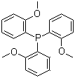 Tris(2-methoxyphenyl)phosphine molecular structure (CAS 4731-65-1)