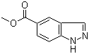 结构式 CAS# 473416-12-5, 1H-吲唑-5-甲酸甲酯