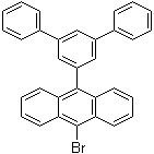 structure of CAS# 474688-74-9, 9-Bromo-10-[1,1':3',1''-terphenyl]-5'-ylanthracene