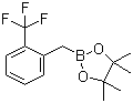 结构式 CAS# 475250-54-5, 2-三氟甲基苄基硼酸频哪醇酯