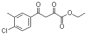 Ethyl 4-(4-chloro-3-methylphenyl)-2,4-dioxobutanoate molecular structure (CAS 475471-20-6)
