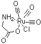(OC-6-44)-Tricarbonylchloro(glycinato)ruthenium molecular structure (CAS 475473-26-8)