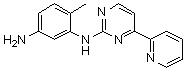 4-Methyl-N3-[4-(2-pyridinyl)-2-pyrimidinyl]-1,3-benzenediamine molecular structure (CAS 475587-24-7)