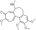 脱羰秋水仙碱分子结构 (CAS 477-30-5)