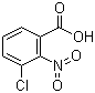 结构式 CAS# 4771-47-5, 3-氯-2-硝基苯甲酸