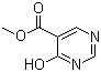 structure of CAS# 4774-35-0, Methyl 4-hydroxypyrimidine-5-carboxylate;4-Hydroxy-pyrimidine-5-carboxylic acid methyl ester