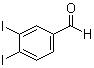 3,4-Diiodobenzaldehyde molecular structure (CAS 477534-94-4)