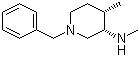 structure of CAS# 477600-69-4, (3S,4S)-1-Benzyl-N,4-dimethylpiperidin-3-amine