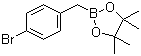 structure of CAS# 477841-90-0, 4-Bromobenzylboronic acid pinacol ester;2-(4-Bromobenzyl)-4,4,5,5-tetramethyl-1,3,2-dioxaborolane