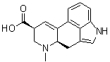 D-异麦角酸分子结构 (CAS 478-95-5)
