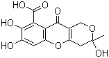 富里酸分子结构 (CAS 479-66-3)