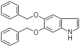 结构式 CAS# 4790-19-6, 5,6-二苄氧基吲哚