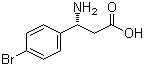 (R)-3-Amino-3-(4-bromophenyl)propionic acid molecular structure (CAS 479074-63-0)