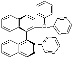 结构式 CAS# 479079-13-5, S-(+)-1,1'-联萘-2'-苯基-2-二苯膦