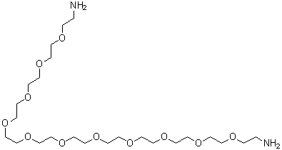 3,6,9,12,15,18,21,24,27,30,33-Undecaoxapentatriacontane-1,35-diamine molecular structure (CAS 479200-82-3)