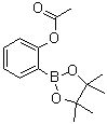 2-乙酰氧基苯硼酸频哪醇酯分子结构 (CAS 480424-68-8)