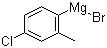 structure of CAS# 480438-47-9, 4-Chloro-2-methylphenylmagnesium bromide;2-Methyl-4-chlorophenylmagnesium bromide