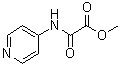 Oxo(4-pyridinylamino)acetic acid methyl ester molecular structure (CAS 480450-78-0)