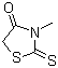 3-Methylrhodanine molecular structure (CAS 4807-55-0)