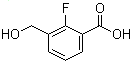 structure of CAS# 481075-37-0, 2-Fluoro-3-(hydroxymethyl)benzoic acid