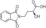 2-羟基-4-邻苯二甲酰亚氨基丁酸分子结构 (CAS 48172-10-7)