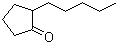 2-戊基环戊酮分子结构 (CAS 4819-67-4)