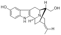 Sarpagine molecular structure (CAS 482-68-8)