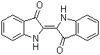 靛蓝分子结构 (CAS 482-89-3)