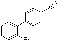 2'-Bromo[1,1'-biphenyl]-4-carbonitrile molecular structure (CAS 482377-55-9)