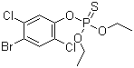 Ethyl bromophos molecular structure (CAS 4824-78-6)