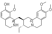 Cepheline molecular structure (CAS 483-17-0)