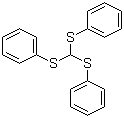 三(苯硫基)甲烷分子结构 (CAS 4832-52-4)
