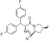 结构式 CAS# 483369-58-0, 地格列汀