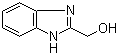 结构式 CAS# 4856-97-7, 2-羟甲基苯并咪唑