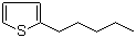 structure of CAS# 4861-58-9, 2-Pentylthiophene;1-Methylbutylthiophene