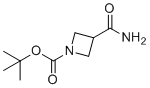tert-Butyl 3-carbamoylazetidine-1-carboxylate molecular structure (CAS 486415-29-6)