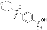 4-(吗啉磺酰基)苯硼酸分子结构 (CAS 486422-68-8)