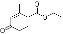 结构式 CAS# 487-51-4, 2-甲基-4-氧代-2-环己烯-1-羧酸乙酯