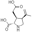 结构式 CAS# 487-79-6, alpha-红藻氨酸